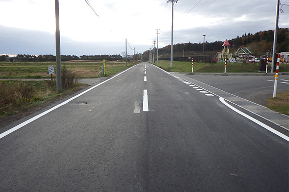 夏井地区配水管更新に伴う舗装本復旧工事